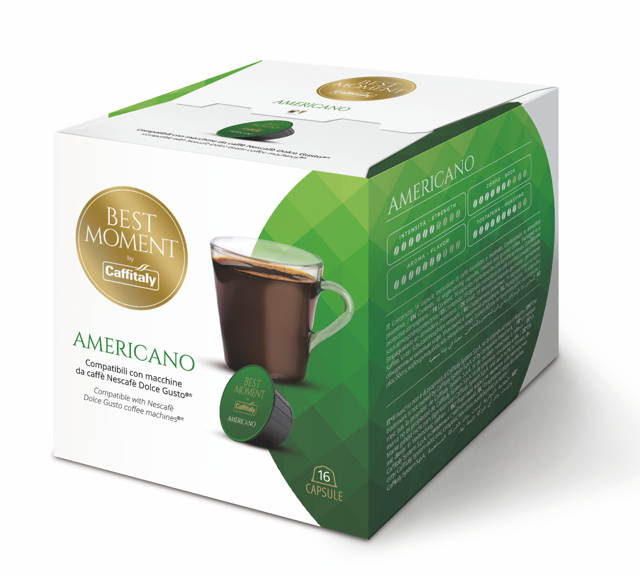 Caffitaly 美式咖啡 (Dolce Gusto )