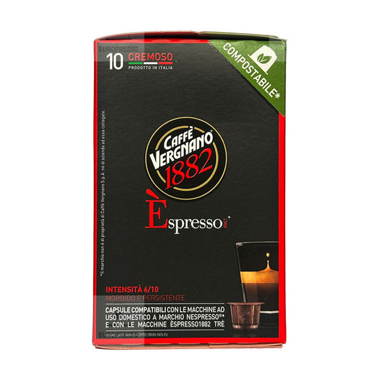 Caffe Vergnano 1882 Cremoso ( Nespresso ) 10 x Individual Pack