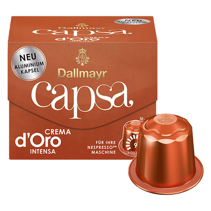 Dallmayr capsa Crema d´Oro intensa ( Nespresso 咖啡機)