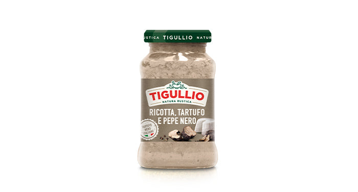 Tigullio Truffle Sauce (Pesto, Italian Ricotta Cheese, and Black Pepper) 185 g 