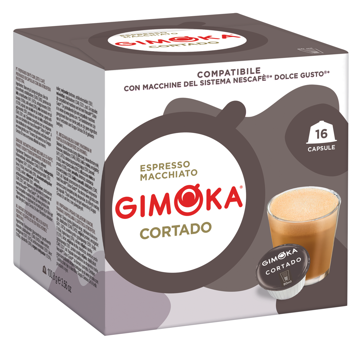 Gimoka 奶泡濃咖啡 ( Dolce Gusto )