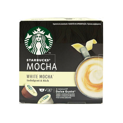 Starbucks Dolce Gusto White Mocha Coffee (12 pods )