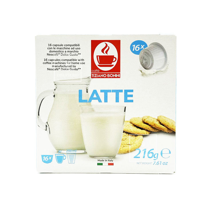 Bonini 牛奶膠囊 16 粒 (Dolce Gusto)